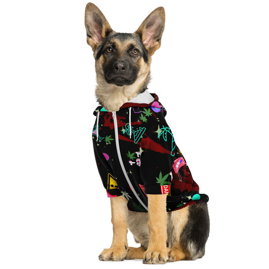 LA TOXICA PET DOG HOODIE - swaggiwags