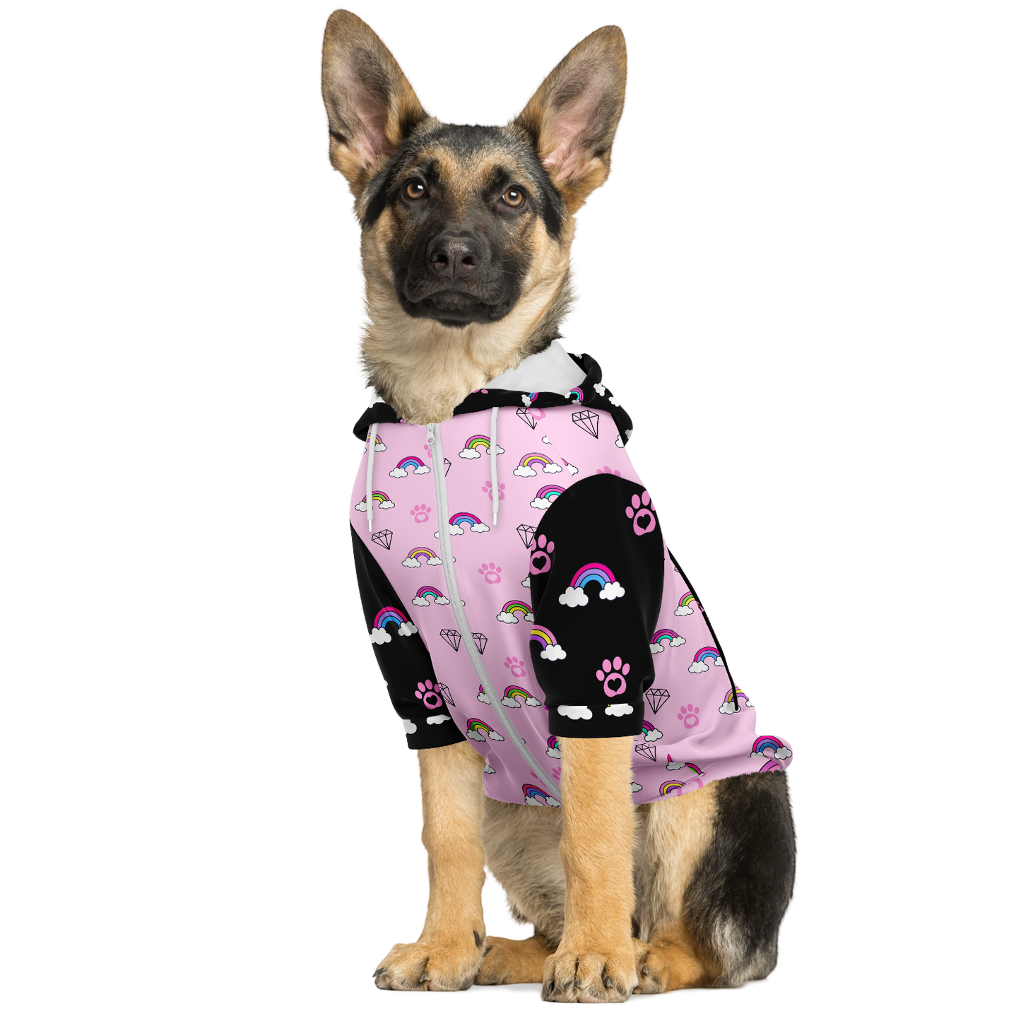 BRIGHTSIDE PET DOG HOODIE - swaggiwags