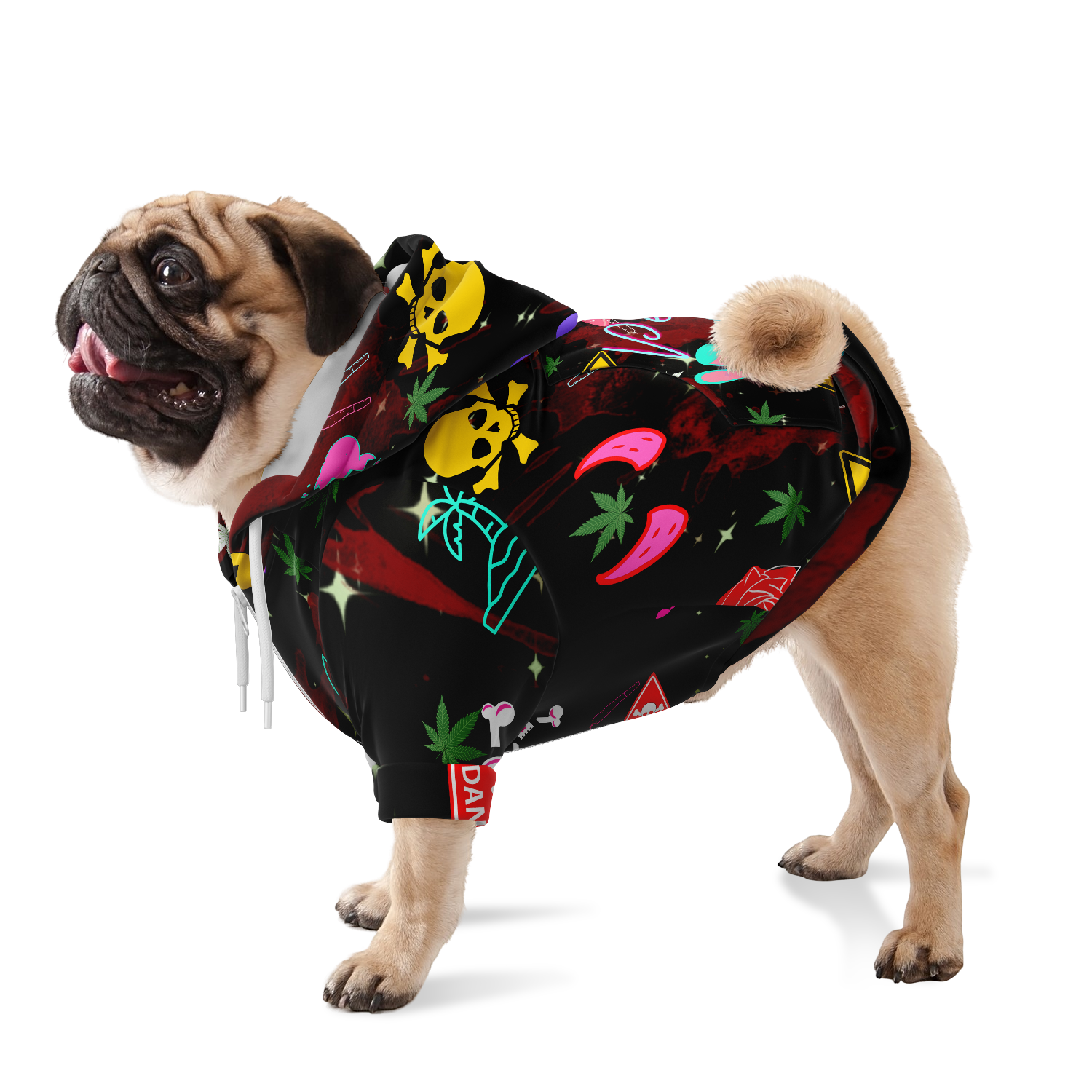 LA TOXICA PET DOG HOODIE - swaggiwags