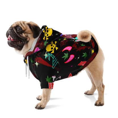 LA TOXICA PET DOG HOODIE - swaggiwags